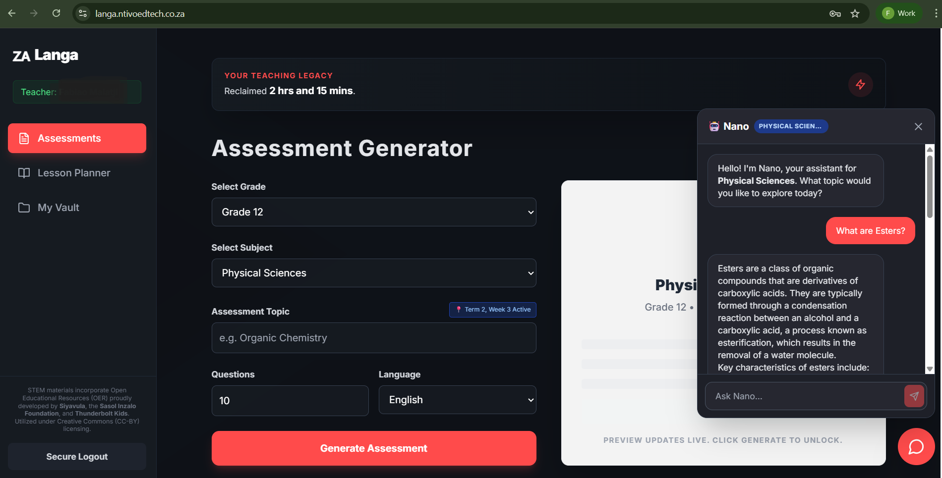 Nano AI Assistant
